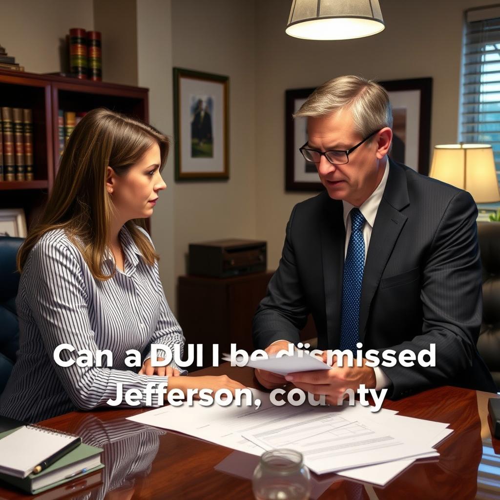 Can a DUI be dismissed in Jefferson County
