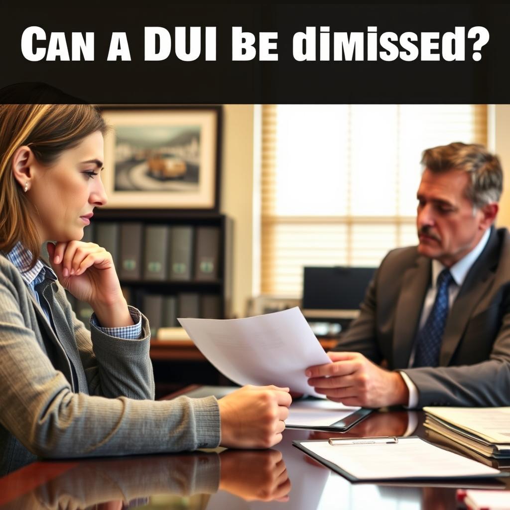 Can a DUI be dismissed in Wyoming County