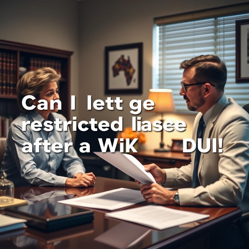 Can I get a restricted license after a DUI in Washington County