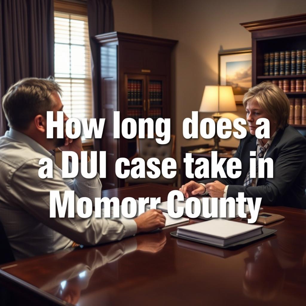 How long does a DUI case take in Monroe County