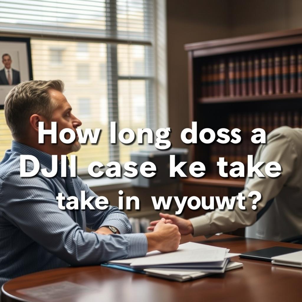 How long does a DUI case take in Wyoming County